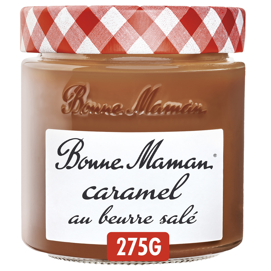 BONNE MAMAN Pâte à Tartiner Caramel au Beurre Salé 275 g