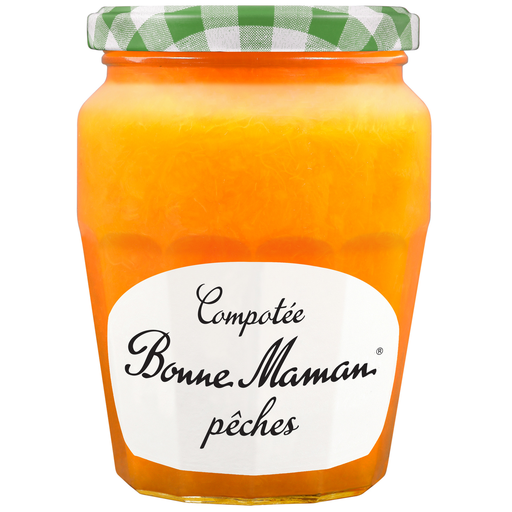 [3608580140559] BONNE MAMAN Peach Compote 590g