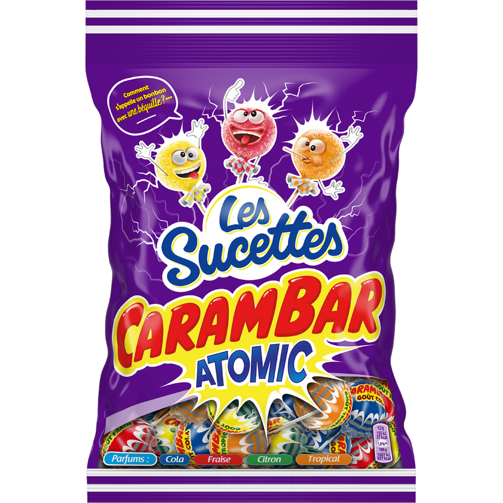 156G Sucette Carambar Atomic