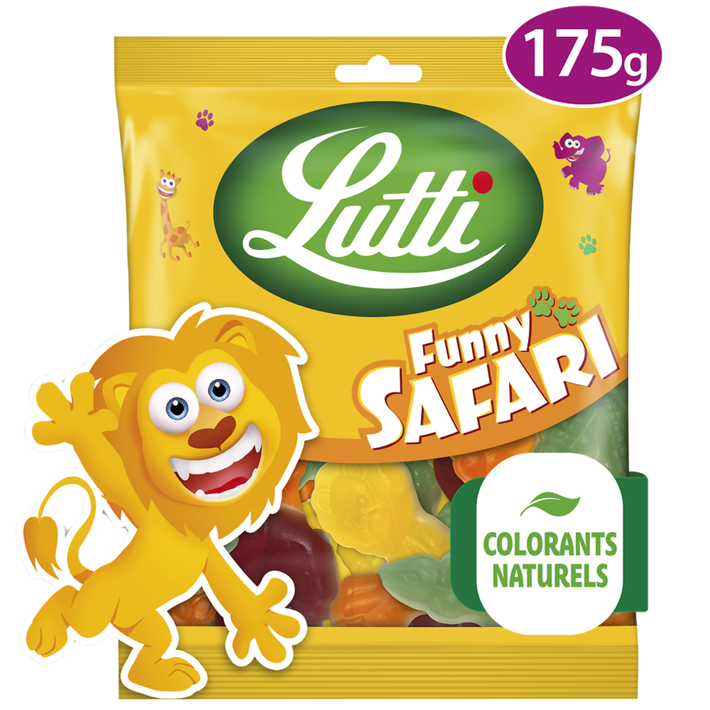 175G Lutti Funny Safari
