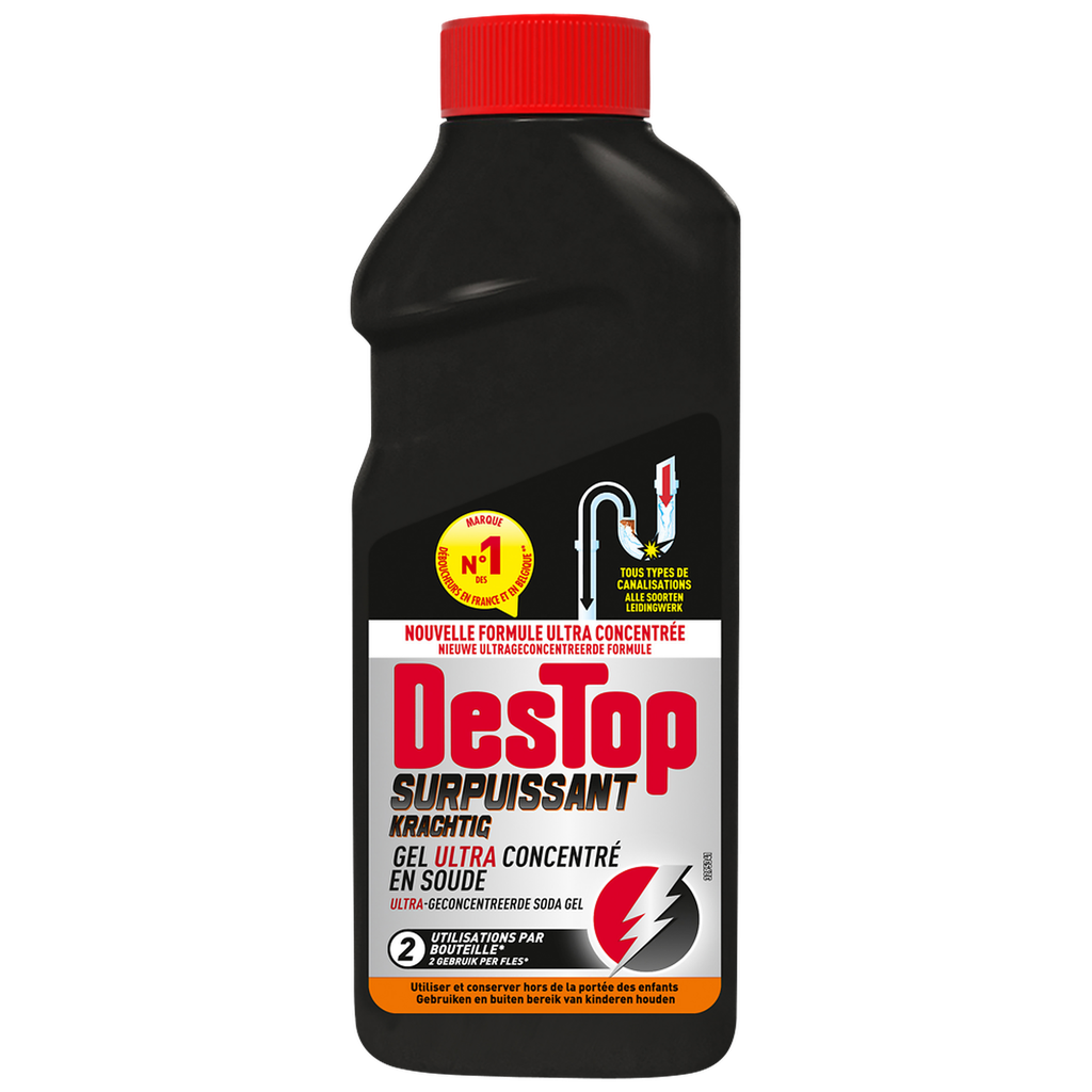 DESTOP Powerful Gel Drain Unclogger 500 ml