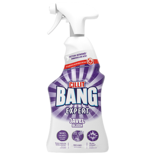 [3665468200545] CILLIT BANG Nettoyant Ménager Salle de Bain Javel Désinfectant 750 ml