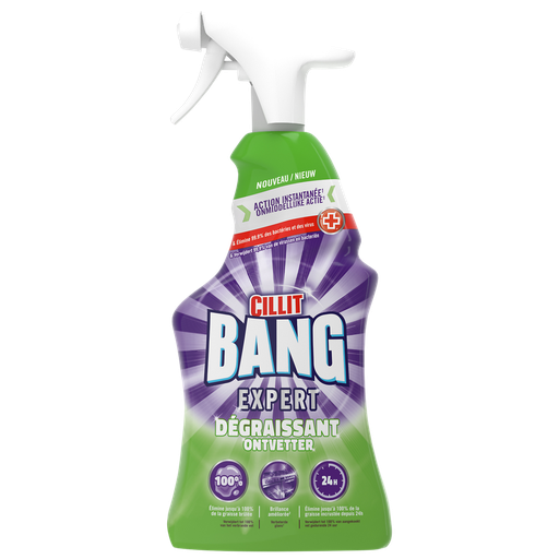 [3665468200569] CILLIT BANG Spray nettoyant expert dégraissant 750 ml