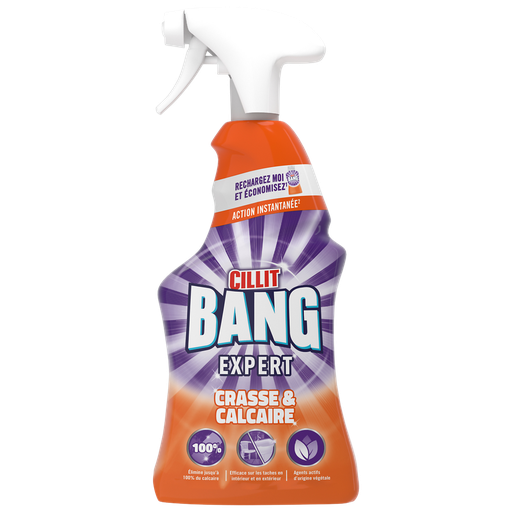 [3665468200644] CILLIT BANG Spray nettoyant expert crasse et calcaire 750 ml