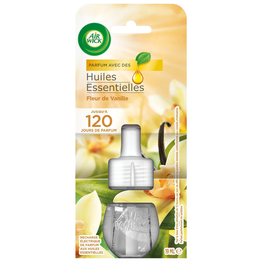 [3665468302003] AIR WICK Recarga difusor elétrico óleos essenciais flor de baunilha 19 ml