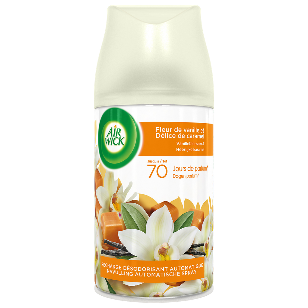 AIR WICK Kit Ambientador automático Pure Fresh Baunilha e Delícia de caramelo 250 ml