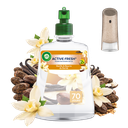 AIR WICK Recharge diffuseur spray automatique Active Fresh Vanille & Beurre de karité 228 ml