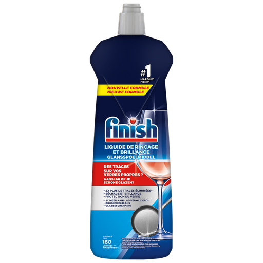 [3665468401546] FINISH Dishwasher Rinse Aid Shine and Dry 800 ml