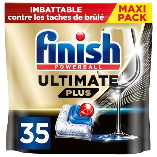 [3665468402376] FINISH Plus Dishwasher Capsules 35 Capsules