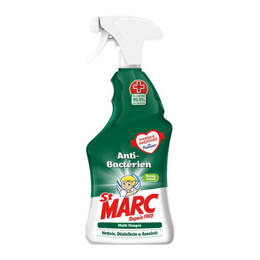 [3665468601281] ST MARC Spray nettoyant désinfectant antibactérien 750 ml