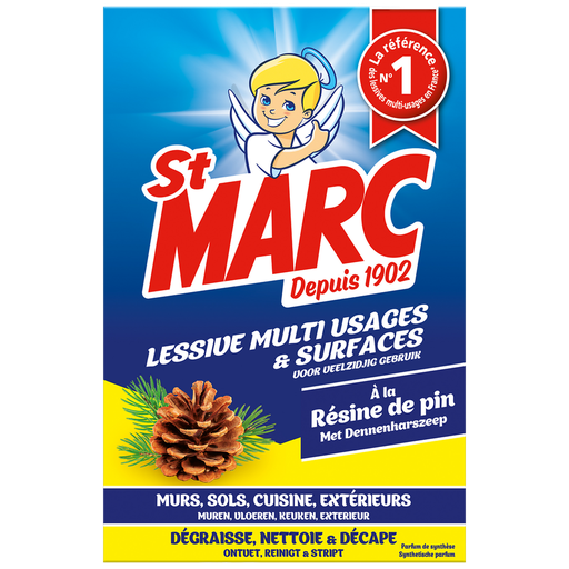 [3665468601427] ST MARC Lessive poudre à la résine de pin 1,4 kg