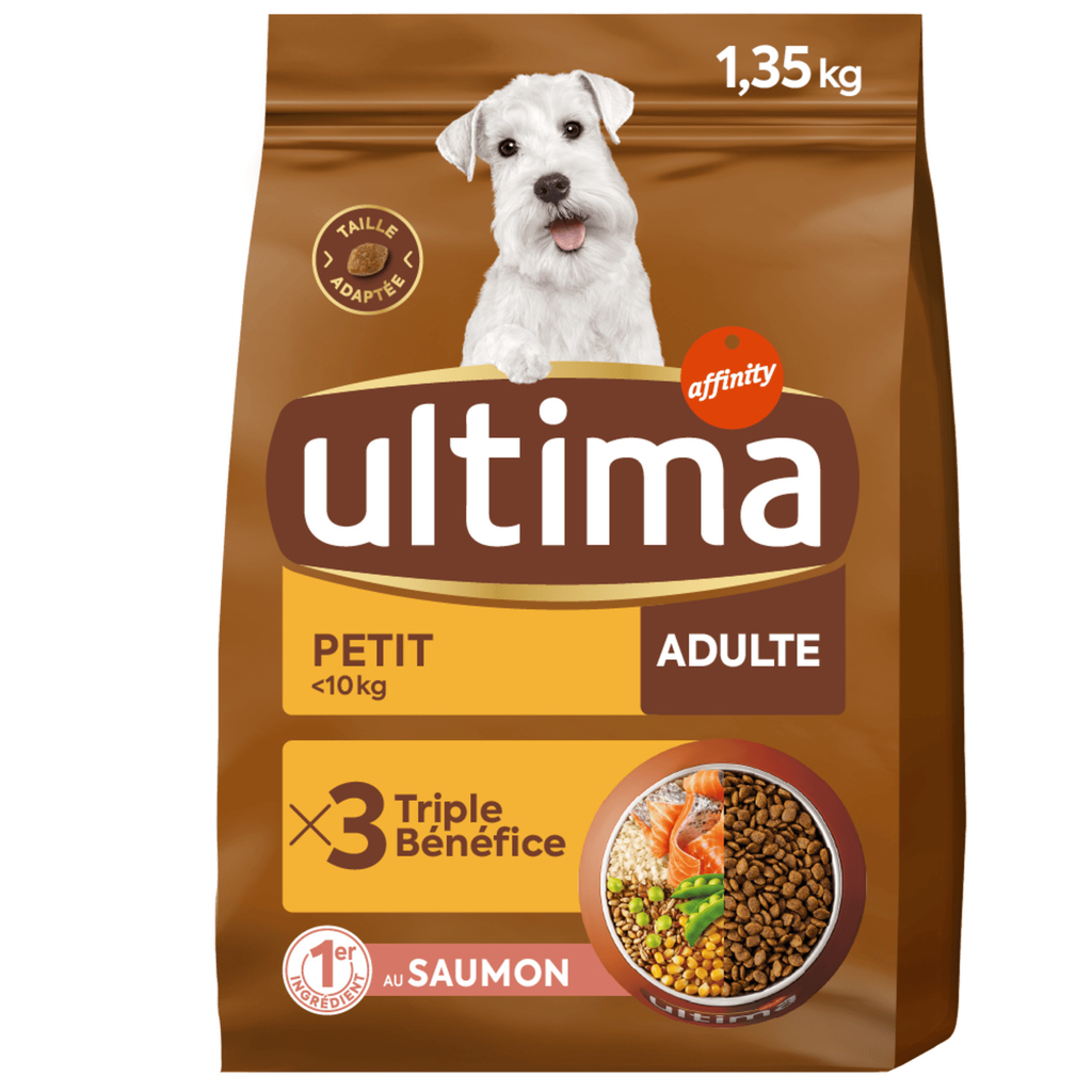 ULTIMA Adult Small Dog Easy Digestion Salmon Dry Food 1.35 kg