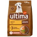 ULTIMA Adult Small Dog Easy Digestion Salmon Dry Food 1.35 kg