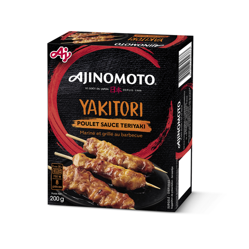[3700417302373] AJINOMOTO Yakitori brochetas de pollo salsa teriyaki 200 g