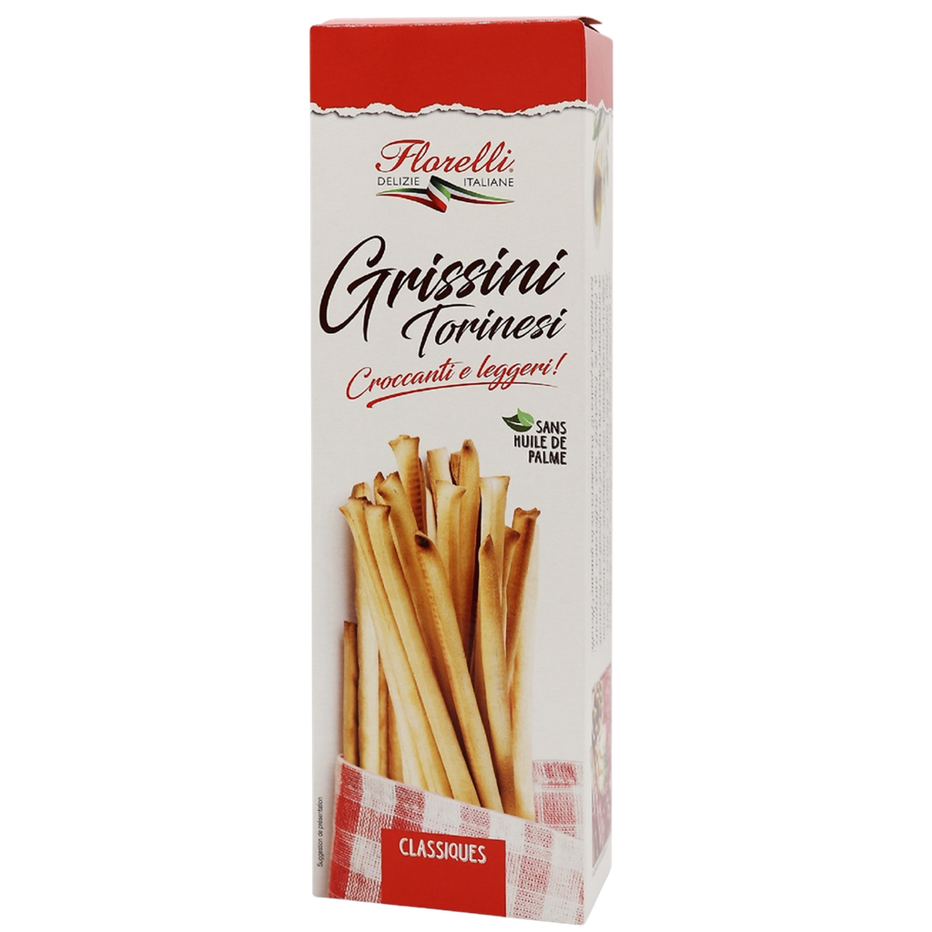 FLORELLI Gressins torinese craquantes et légères 125 g