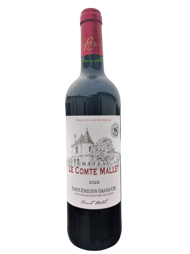 Château Le Comte Mallet Saint-Emilion Grand Cru AOP Tinto 75 cl