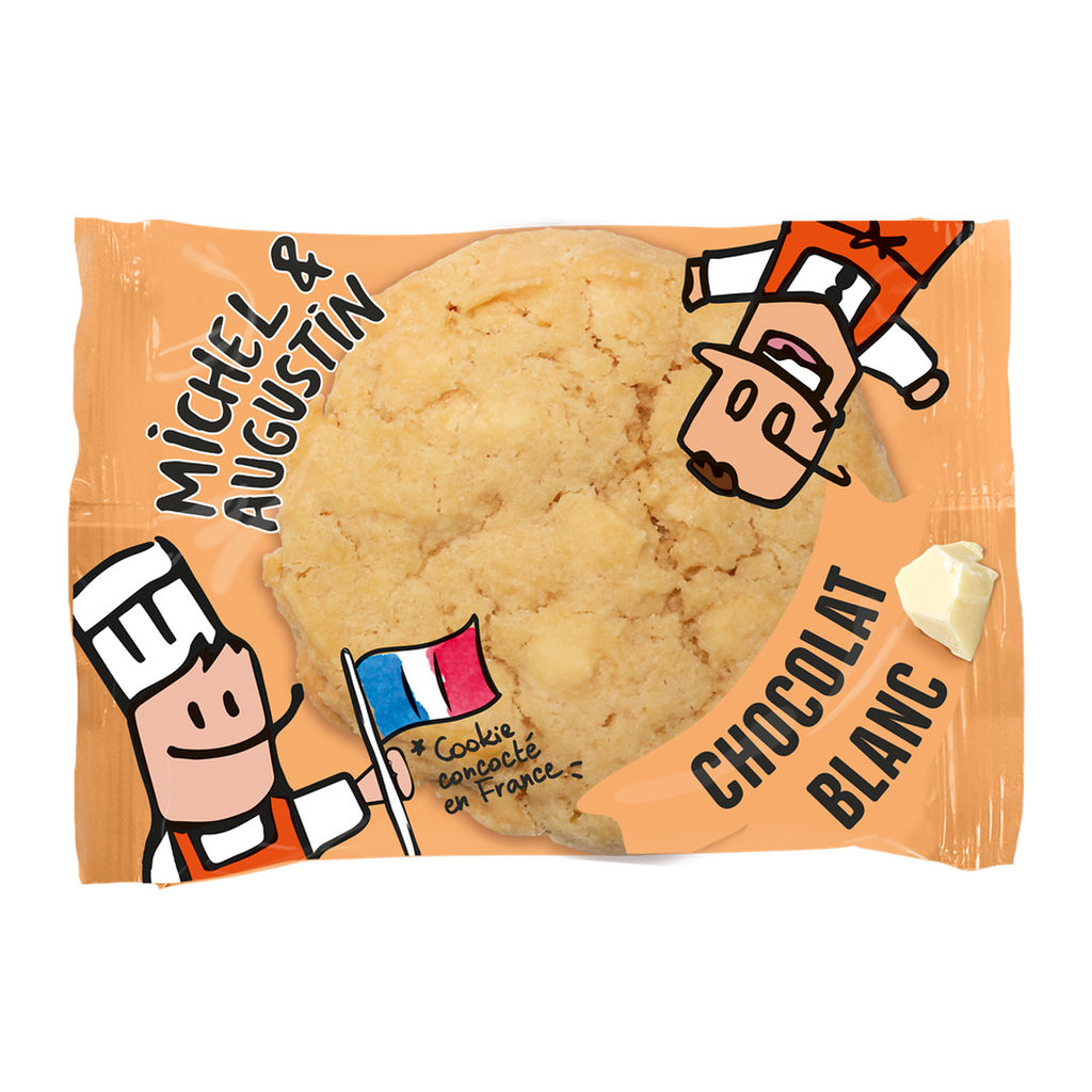 MICHEL ET AUGUSTIN L'incroyable cookie chocolate branco 70 g