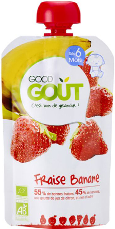 120G Gde Fraise Banane Gg Bio