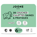 JOONE Pañales-Braguita Talla 6 16-30 kg, pack de 26 unidades