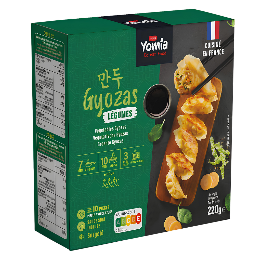 YOMIA Gyoza aux légumes 220 g