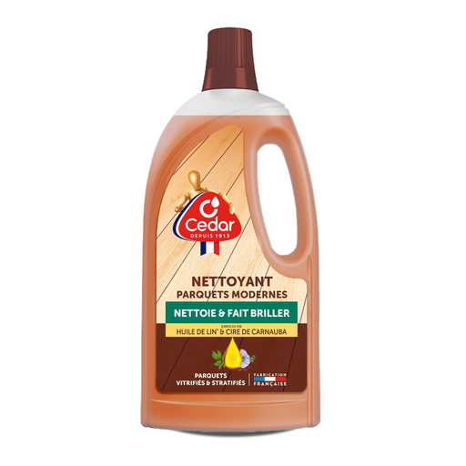 [3760360761207] O'CEDAR Nettoyant Parquets Modernes Huile de Lin et Cire de Carnauba 1 L