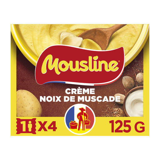 [3760381260604] MOUSLINE Cream and Nutmeg Mashed Potatoes 125 g