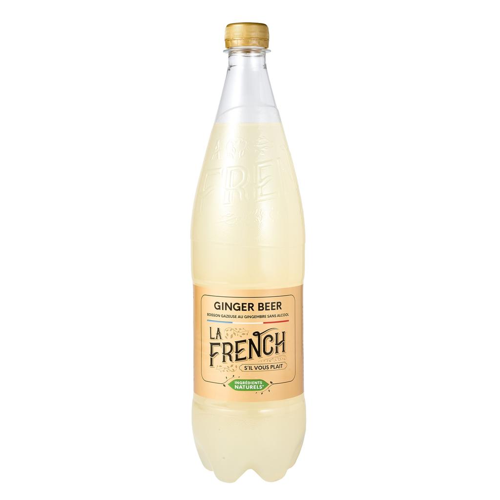 LA FRENCH SVP Ginger beer Sparkling Ginger Drink 6 x 1 L