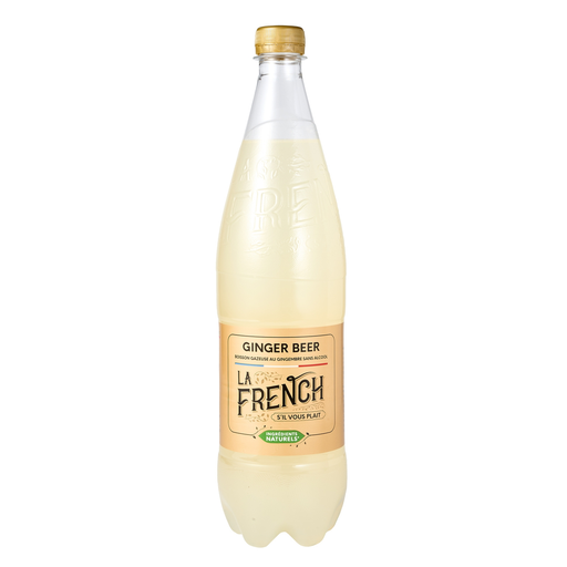 [3770009345095] LA FRENCH SVP Ginger beer Boisson gingembre pétillante bio 6 x 1 L