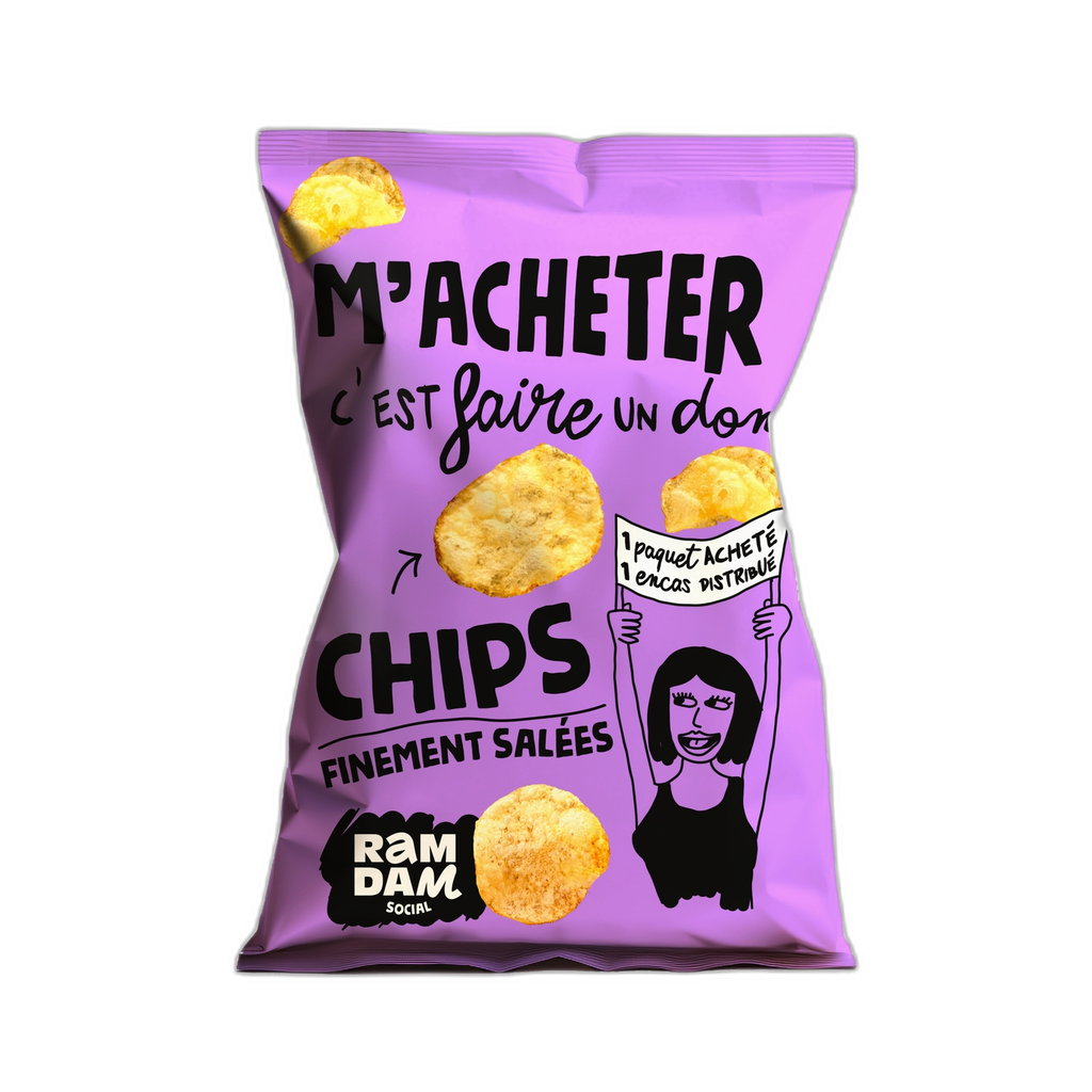 125G Chips Finement Salees
