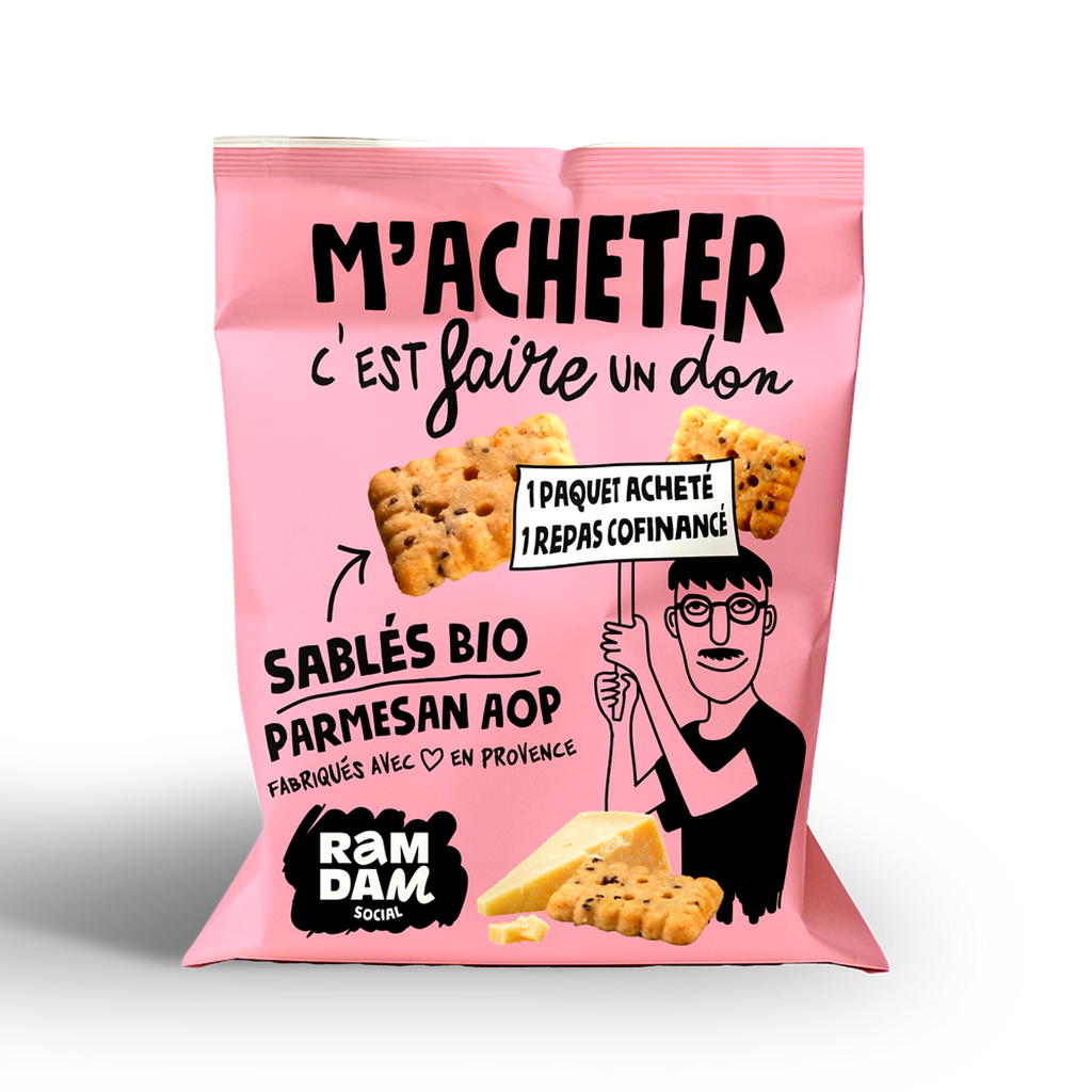 100G Sables Bio Parmesan