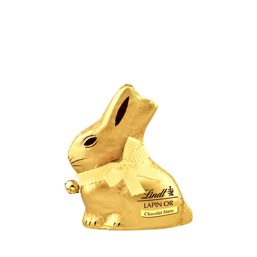 [4000539670008] LINDT Conejo Oro figura chocolate blanco 100 g