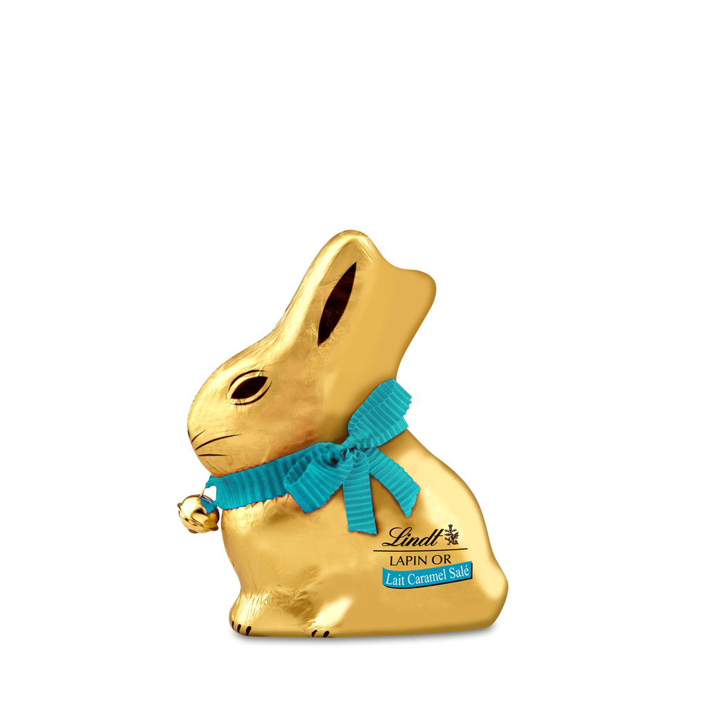 LINDT Gold Bunny milk chocolate salted caramel figurine 100 g