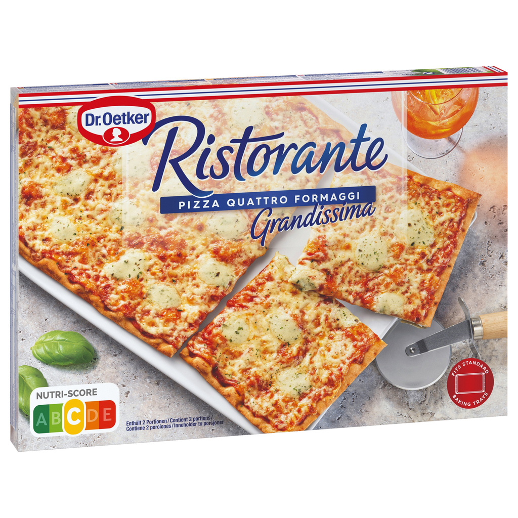 DR. OETKER Pizza 4 Cheese Grandissima 560 g