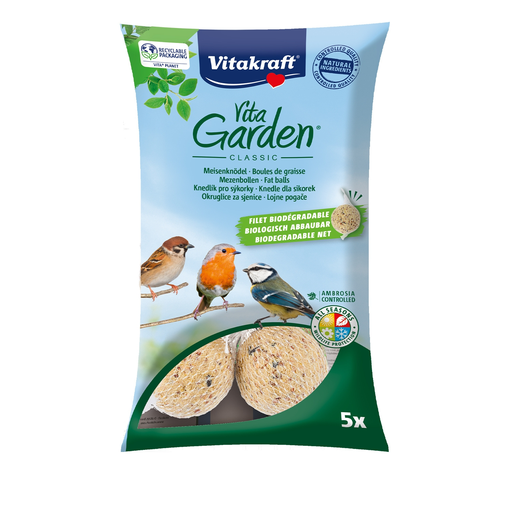 [4008239585226] VITAKRAFT Fat balls for wild birds palm oil free per bag
