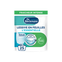 DR BECKMANN Feuilles Magiques Lessive en feuilles L'essentielle Fraîcheur intense 25 feuilles