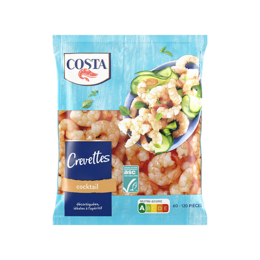 [4008467052095] COSTA Gambas cóctel peladas ASC 270 g