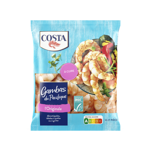 [4008467052156] COSTA Gambas del Pacífico ASC 250 g