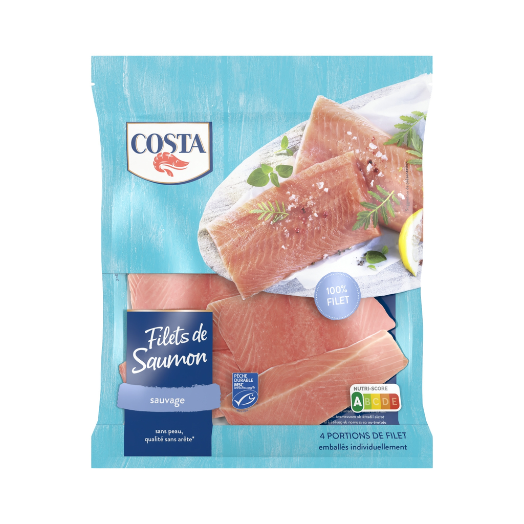 COSTA Wild Salmon Fillet 500 g