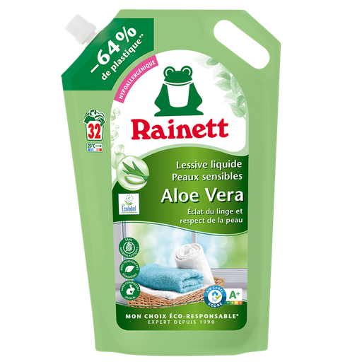 [4009175962935] RAINETT Sensitive Skin Aloe Vera Liquid Detergent Refill 1.6 L