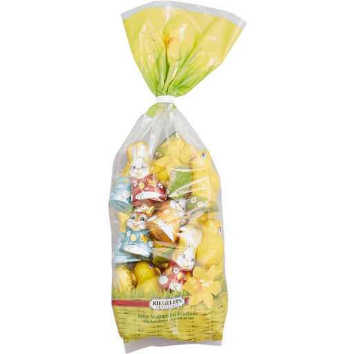 [4013900507872] RIEGELEIN CONFISERIE Huevitos y Conejitos de chocolate con leche 250 g