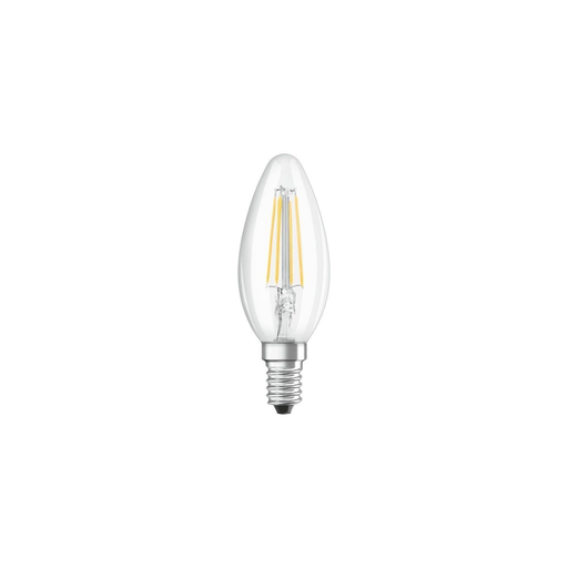 [4058075436589] OSRAM Ampoule LED Flamme Clair Filament 4W=40 E14 Chaud le cubi