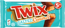TWIX Biscuits enrobés de caramel au beurre salé 230g