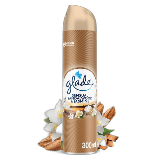 [5000204287059] GLADE Aerossol Sensual Sandalwood & Jasmine 300 ml