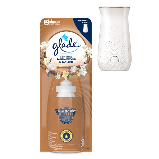 [5000204287363] GLADE Ambientador Recarga difusor Sense & Spray Sensual Sandalwood & Jasmine 18 ml
