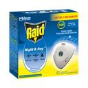 RAID Recarga Night & Day difusor antimoscas e mosquitos 2 recargas