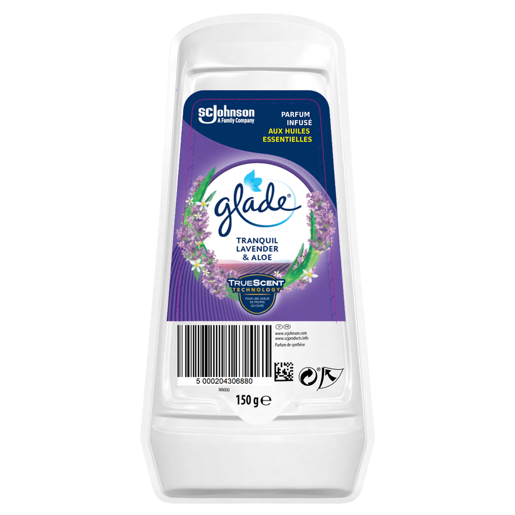 GLADE Long-lasting lavender scented air freshener gel 150 g