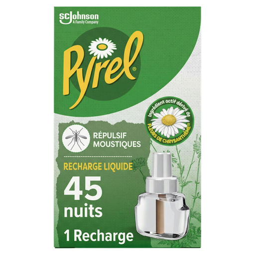 [5000204334999] PYREL Liquid mosquito repellent refill fragrance-free 1 refill