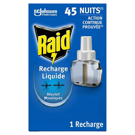 [5000204335088] RAID Liquid refill for electric mosquito and tiger mosquito repellent diffuser 32 ml