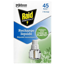 RAID Antimosquitos Recambio Repelente Base de Plantas Sin Perfume 1 recambio