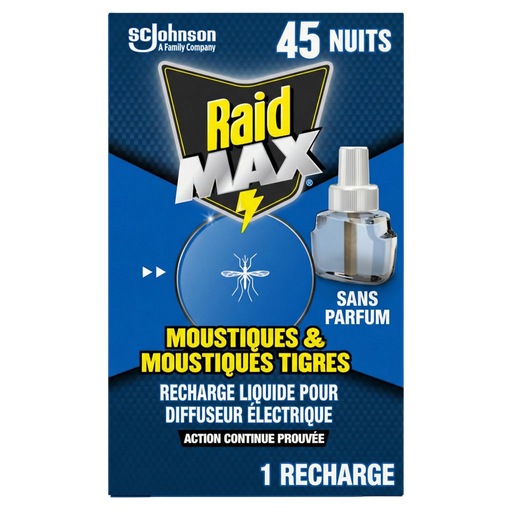 [5000204335590] RAID Liquid refill for electric mosquito and tiger mosquito diffuser 27ml
